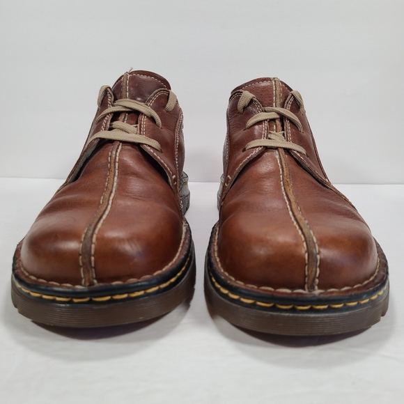 Dr. Martens 11232 Split Front Casual 3-Eyelet Oxford Shoes Brown Men's Size 11 - Picture 3 of 10